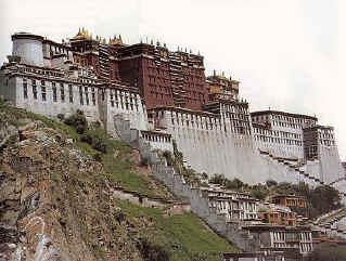 Het Potala in Lhasa